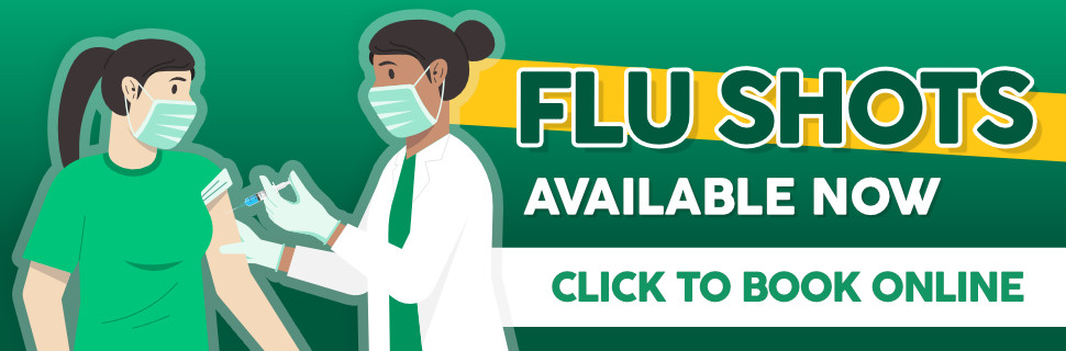 Flu Shots in PEI now available at Murphy's Pharmacies book online